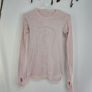 Lululemon swiftly tech pink paisley